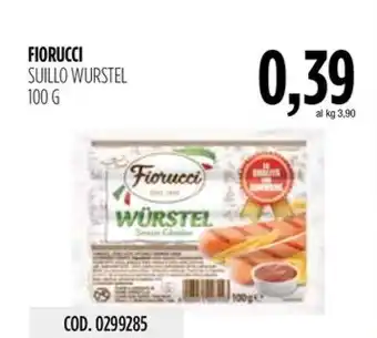 Carico Cash & Carry FIORUCCI SUILLO WURSTEL offerta