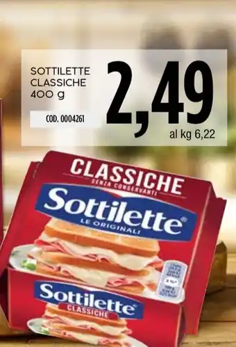 Carico Cash & Carry SOTTILETTE CLASSICHE 400 g offerta