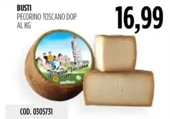 Carico Cash & Carry BUSTI PECORINO TOSCANO DOP offerta