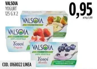 Carico Cash & Carry VALSOIA YOGURT offerta