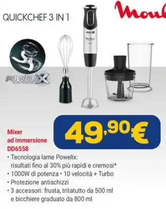 Euronics Mixer ad immersione DD6558 offerta