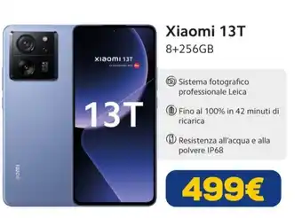 Euronics Xiaomi 13T 8+256GB offerta