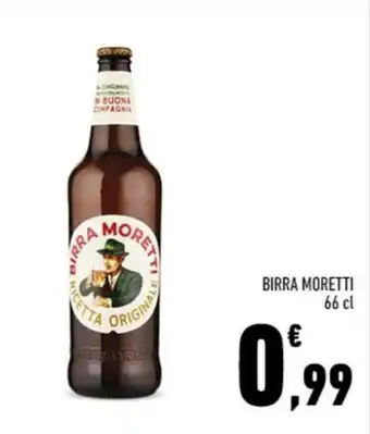 Conad City BIRRA MORETTI 66 cl offerta