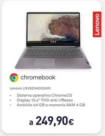 Unieuro Lenovo LNV82N40034IX offerta