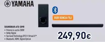 Unieuro YAMAHA SOUNDBAR ATS-2090 offerta