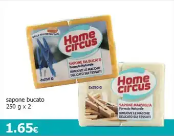 Tigotà Home Circus sapone bucato 250 g x 2 offerta