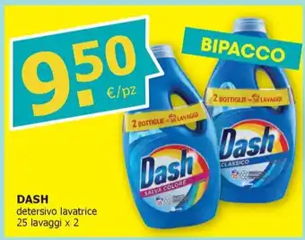 Tigotà DASH detersivo lavatrice 25 lavaggi x 2 offerta