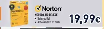 Unieuro NORTON 360 DELUXE offerta