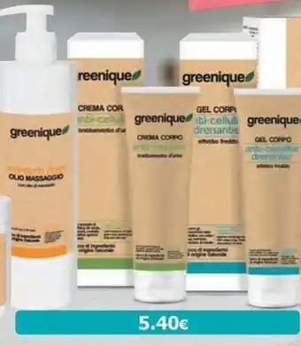 Tigotà greenique mandorle dolci OLIO MASSAGGIO offerta