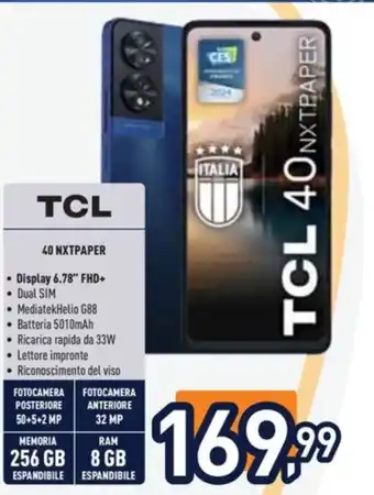 Unieuro TCL 40NXTPAPER offerta