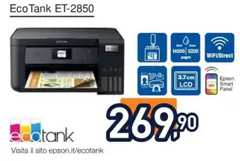 Unieuro EcoTank ET-2850 offerta