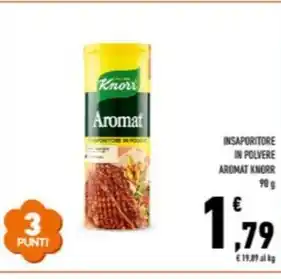 Conad City INSAPORITORE IN POLVERE AROMAT KNORR offerta