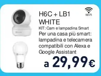 Unieuro H6C + LB1 WHITE offerta