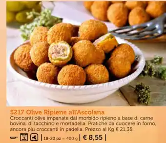 Bofrost Olive Ripiene all'Ascolana offerta