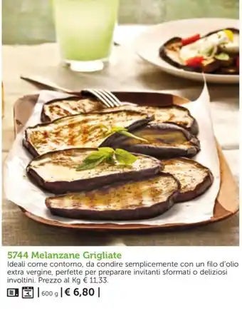 Bofrost Melanzane Grigliate offerta