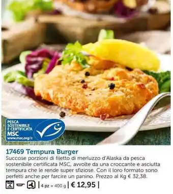 Tempura Burger