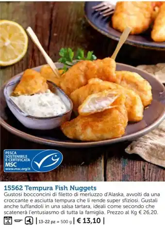Tempura Fish Nuggets