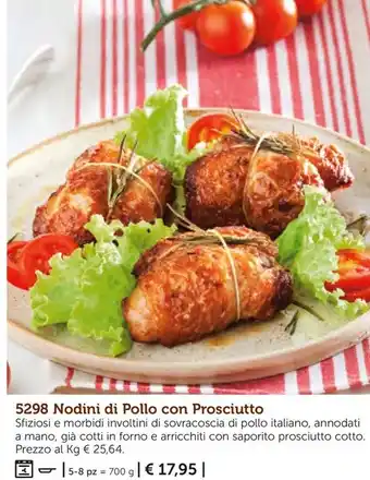 Bofrost Nodini di Pollo con Prosciutto offerta