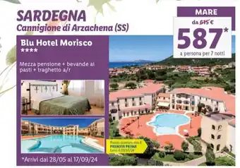 Lidl Blu Hotel Morisco offerta