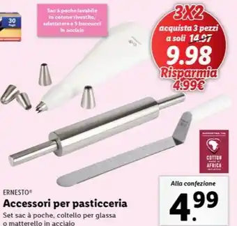 Lidl ERNESTO Accessori per pasticceria offerta