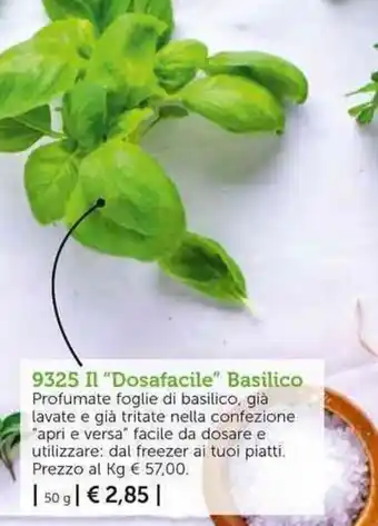 Bofrost Il "Dosafacile" Basilico offerta
