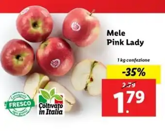 Lidl Mele Pink Lady 1 kg confezione offerta