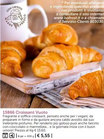 Croissant Vuoto