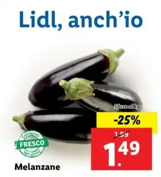 Lidl Melanzane offerta