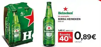 Coop Heineken Birra 660 G(ml) offerta