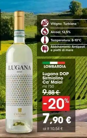 Carrefour Market Ca' Maiol Lugana Sirmiolino 750 Ml offerta