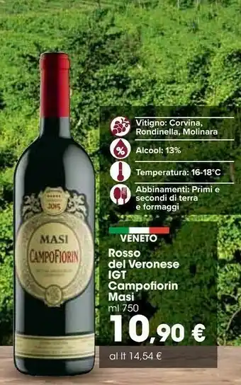 Carrefour Market Masi Rosso Del Veronese offerta