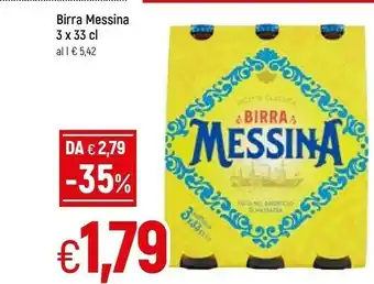 Famila Messina Birra offerta