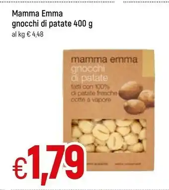 Famila Mamma emma Gnocchi Fatti Con Patate Fresche Cotte A Vapore 400 G(ml) offerta