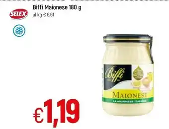 Famila Biffi Maionese Ricetta Classica In Barattolo 180 G(ml) offerta
