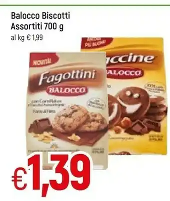 Famila Balocco Fagottini Con Cornflakes E Fiocchi D'Avena Integrale 700 G(ml) offerta