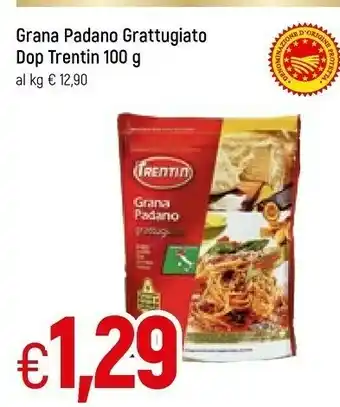 Famila Trentin - Grana Padano Grattugiato 100 G(ml) offerta