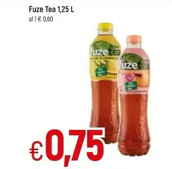 Famila Fuze tea Pesca Con Una Nota Di Rosa 330 G(ml) offerta