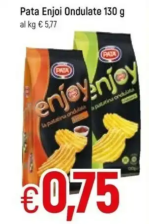 Famila Snack pata Enjoi Ondulate offerta