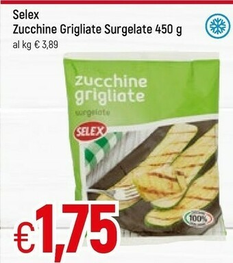 Famila Selex Zucchine Grigliate Surgelate 450 G offerta