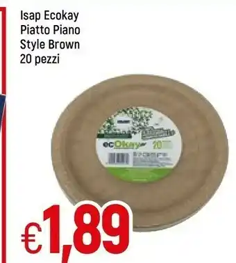 Isap Ecokay Piatto Piano