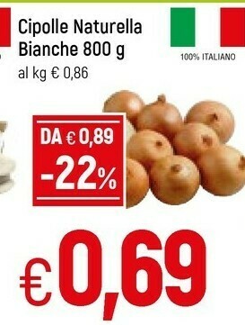 Famila Naturella Cipolle Bianche offerta