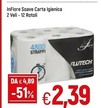 Famila Infiore Soave Carta Igienica offerta