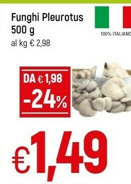Famila Famila Funghi Pleurotus offerta
