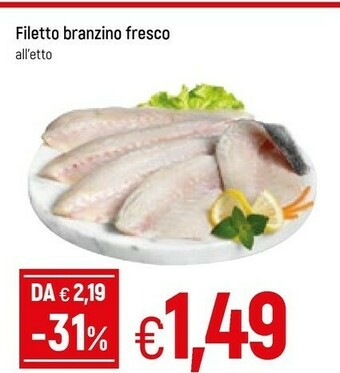 Famila Filetto Branzino Fresco offerta