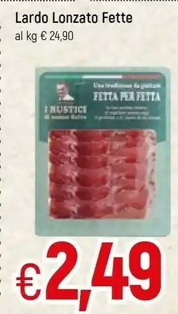Famila Lardo Lonzato Fette offerta