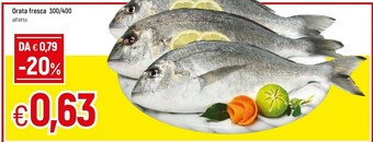 Famila Orata Fresca 300/400 offerta