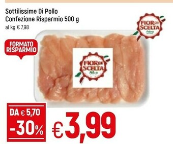 Famila Fior Di Scelta Sottilissime Di Pollo offerta