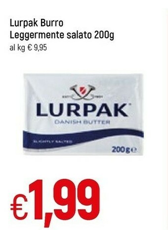 Famila Lurpak Burro Leggermente Salato offerta