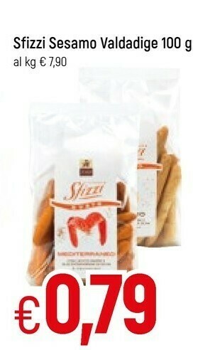 Famila Zorzi - Sfizzi Valdadige Al Farro 100% Bio Gusto Autentico 200 G(ml) offerta