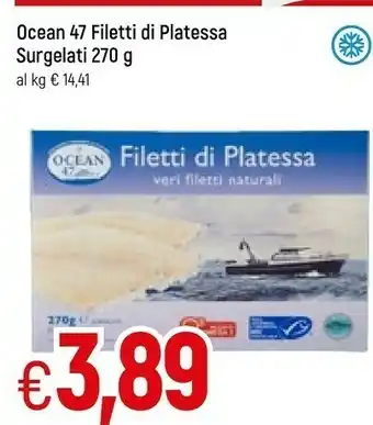Famila Ocean 47 Filetti Di Platessa Surgelati offerta